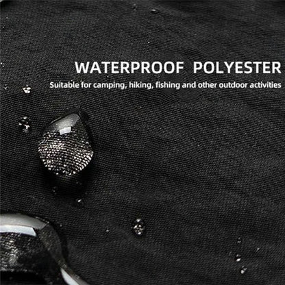 NOBANA Waterproof Polyester Camping Vest Hiking Waistcoat with Multiple Pockets, One Size