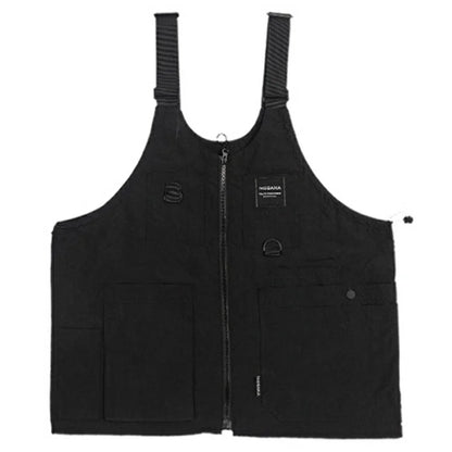 NOBANA Waterproof Polyester Camping Vest Hiking Waistcoat with Multiple Pockets, One Size