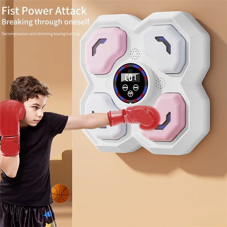 T-9612 9 Speed 5 Volume Children Smart Music Boxing Machine Reaction Training Wall Target