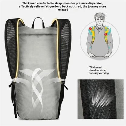 VANAHEIMR 531 Foldable Outdoor Backpack Nylon Climbing Hiking Daypack