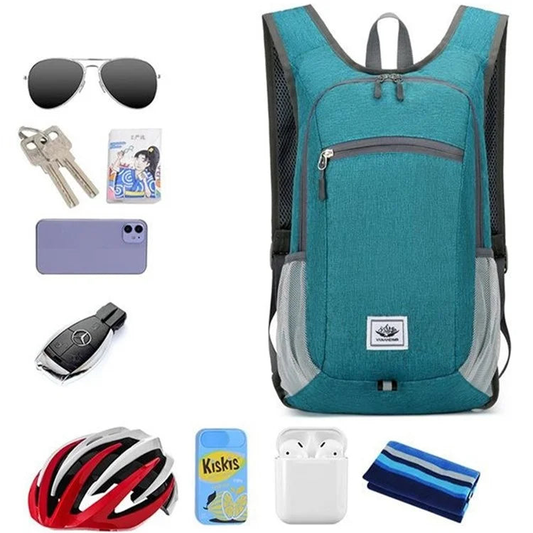 VANAHEIMR 628 Foldable Outdoor Travel Backpack Oxford Cloth Climbing Hiking Daypack