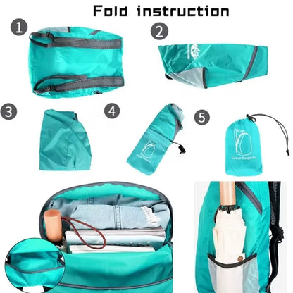 VANAHEIMR 600 Ultra-Light Foldable Outdoor Climbing Hiking Backpack Travel Daypack