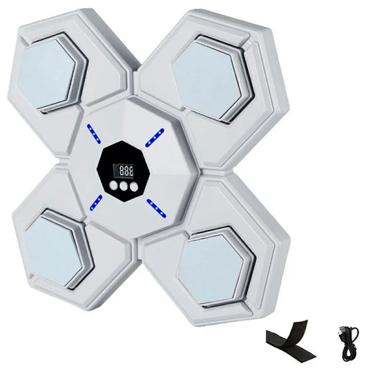 AL789275 Smart Bluetooth Music Boxing Machine Wall Mounted Boxing Target for Men Women Kids