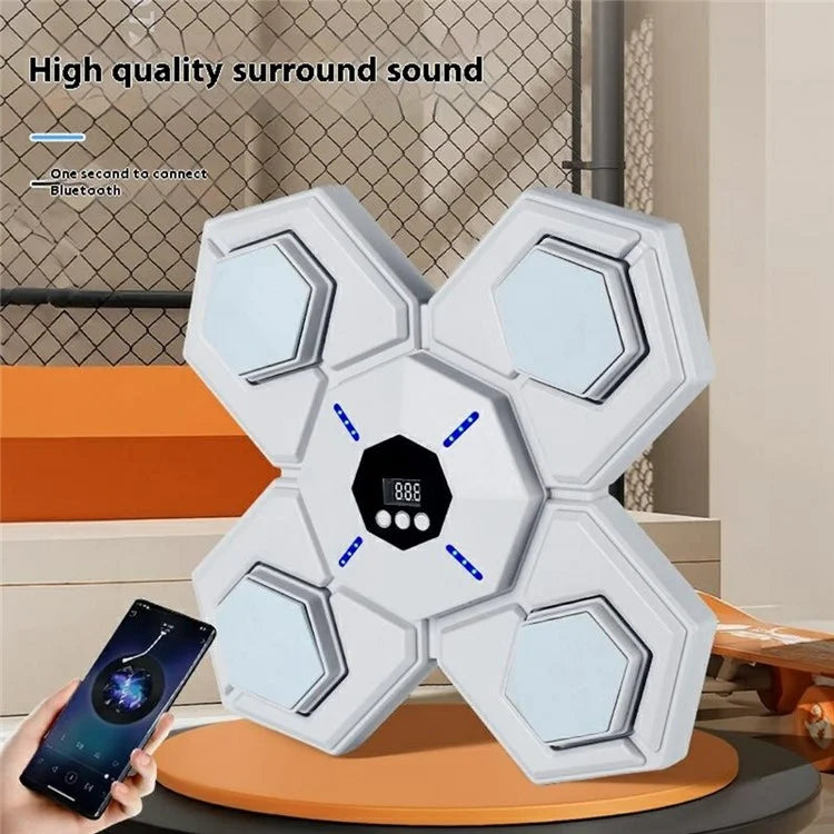 AL789275 Smart Bluetooth Music Boxing Machine Wall Mounted Boxing Target with Adults Gloves