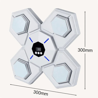 AL789275 Smart Bluetooth Music Boxing Machine Wall Mounted Boxing Target with Adults and Kids Gloves