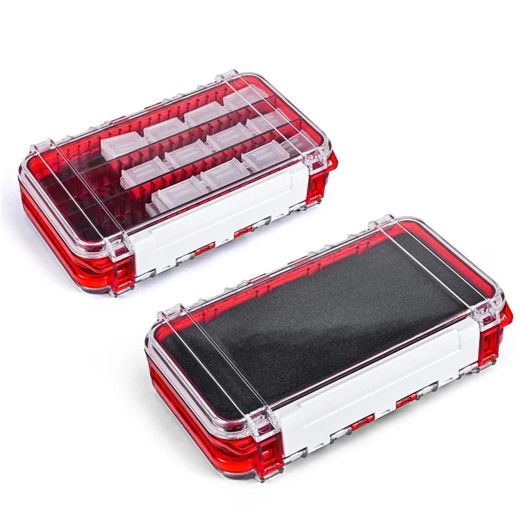 LEO 28237 Fishing Tackle Boxes Waterproof Hooks Storage Organizer Transparent PC Lure Fishing Box