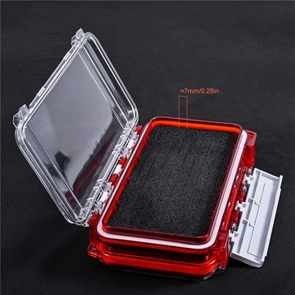 LEO 28237 Fishing Tackle Boxes Waterproof Hooks Storage Organizer Transparent PC Lure Fishing Box