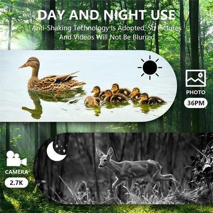 NV7000 2.7K Full-color Night Vision 10X Digital Zoom Hunting Binoculars