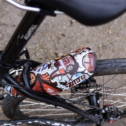 ZTTO Colorful Pattern Mountain Bike Fender PP Road Bicycle Mudguard, Short Style