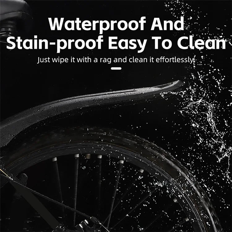 WEST BIKING YP0714028 1 Pair Arc Design Front and Rear Mountain Bike Widened Fenders