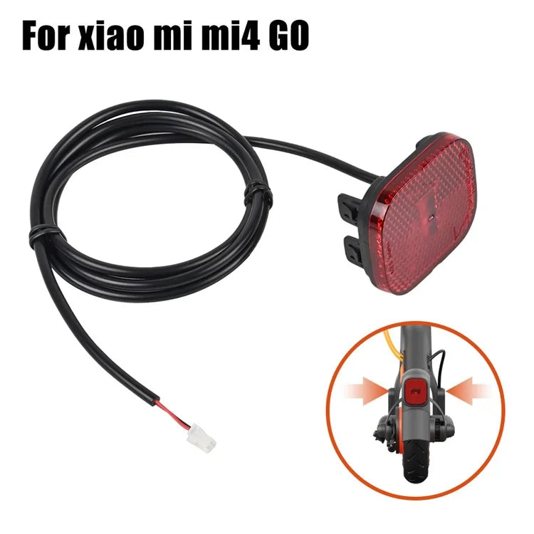 LYP4006-4 For Xiaomi Electric Scooter 4 Go Tail Light Replacement Rear Light Warning Lamp