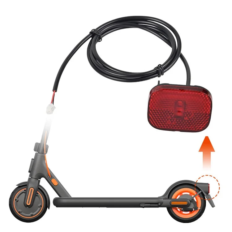 LYP4006-4 For Xiaomi Electric Scooter 4 Go Tail Light Replacement Rear Light Warning Lamp
