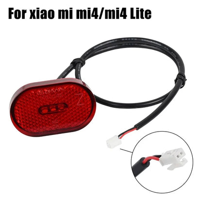 LYP4006-2 For Xiaomi Electric Scooter 4 / 4 Lite Tail Light Replacement Rear Light Safety Warning Lamp