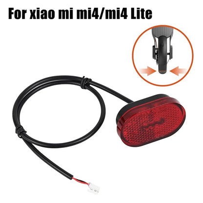 LYP4006-2 For Xiaomi Electric Scooter 4 / 4 Lite Tail Light Replacement Rear Light Safety Warning Lamp