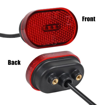 LYP4006-2 For Xiaomi Electric Scooter 4 / 4 Lite Tail Light Replacement Rear Light Safety Warning Lamp