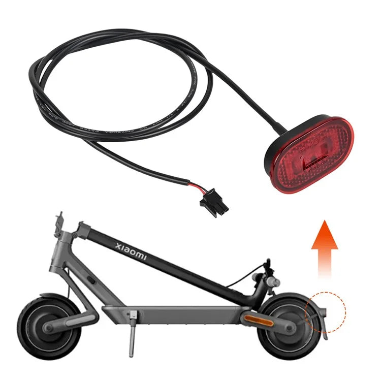 LYP4006-3 For Xiaomi Electric Scooter 4 Ultra Tail Light Replacement Rear Light Warning Lamp