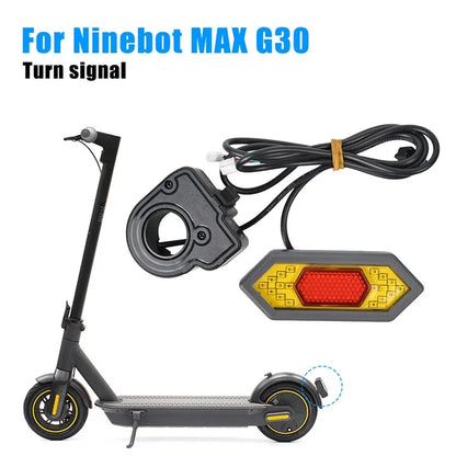 SIXYE LYG30126 For Ninebot Max G30 Tail Light Turn Signals LED Safety Warning Scooter Rear Lamp