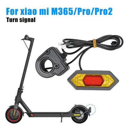 SIXYE LYXM303 For Xiaomi M365 Tail Light Turn Signals LED Safety Warning Scooter Rear Lamp