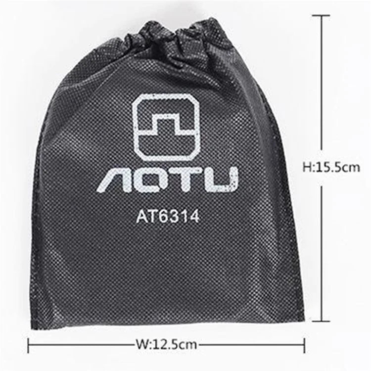 AOTU Stainless Steel Outdoor Wood Burning Stove Folding Burner Charcoal Alcohol Stove