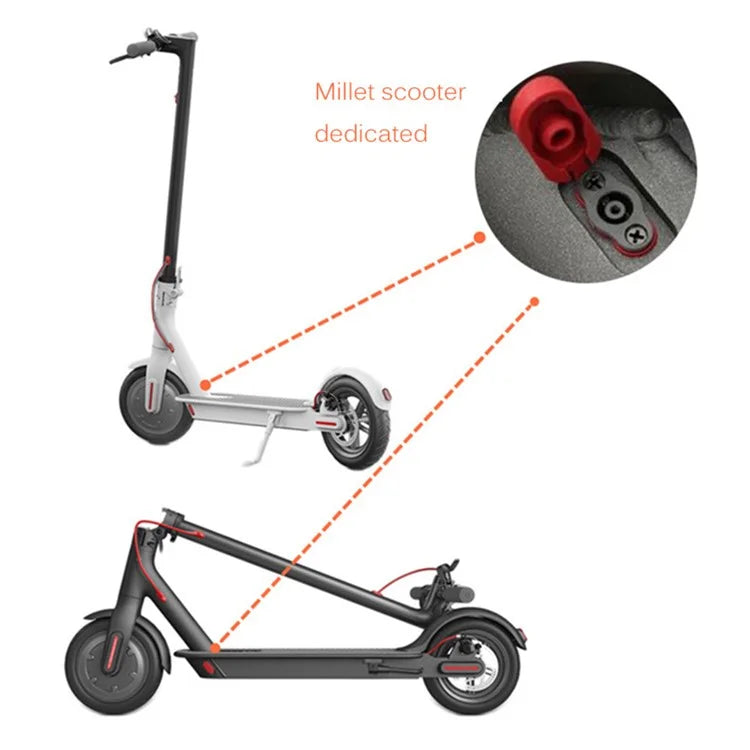 For Xiaomi M365 / Pro Charging Port + Waterproof Cover Electric Scooter Replacement Part