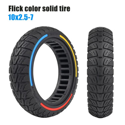 For Xiaomi Mi 4 / Mi 4 Pro Electric Scooter 10x2.5-7-Inch Replacement Rubber Tire Anti-Slip E-Scooter Wheel