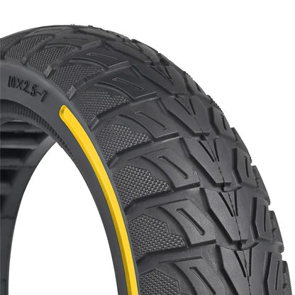 For Xiaomi Mi 4 / Mi 4 Pro Electric Scooter 10x2.5-7-Inch Replacement Rubber Tire Anti-Slip E-Scooter Wheel