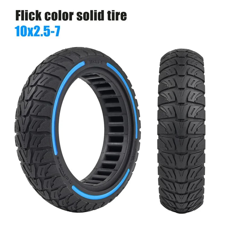 For Xiaomi Mi 4 / Mi 4 Pro Electric Scooter 10x2.5-7-Inch Replacement Rubber Tire Anti-Slip E-Scooter Wheel