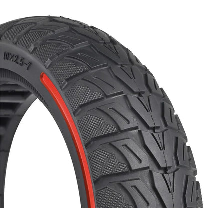 For Xiaomi Mi 4 / Mi 4 Pro Electric Scooter 10x2.5-7-Inch Replacement Rubber Tire Anti-Slip E-Scooter Wheel