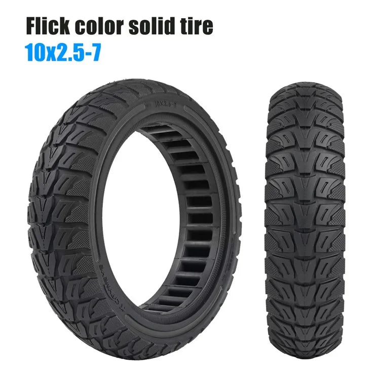 For Xiaomi Mi 4 / Mi 4 Pro Electric Scooter 10x2.5-7-Inch Replacement Rubber Tire Anti-Slip E-Scooter Wheel