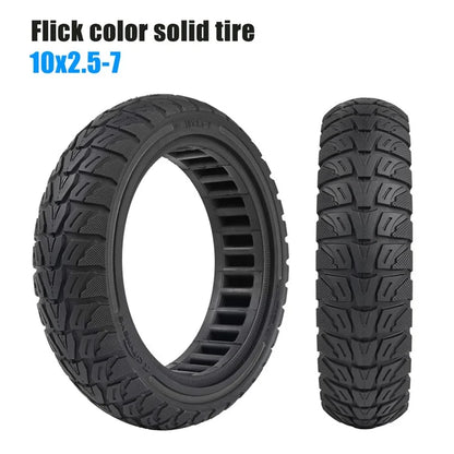 For Xiaomi Mi 4 / Mi 4 Pro Electric Scooter 10x2.5-7-Inch Replacement Rubber Tire Anti-Slip E-Scooter Wheel