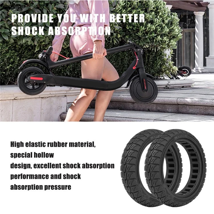 For Xiaomi M365 / Pro / Pro2 / 1S / Lite E-Scooter 8.5x2 Inch Anti-Slip Wheel Replacement Rubber Tire