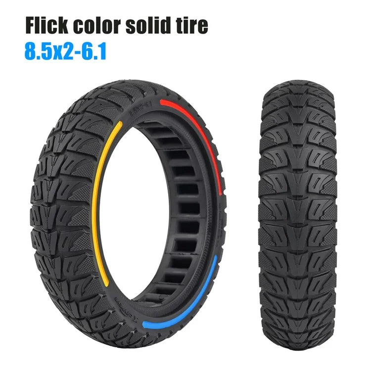 For Xiaomi M365 / Pro / Pro2 / 1S / Lite E-Scooter 8.5x2 Inch Anti-Slip Wheel Replacement Rubber Tire