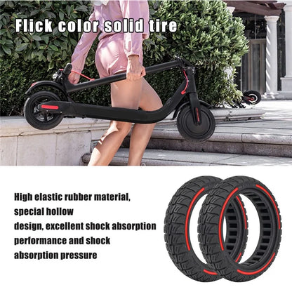 For Xiaomi M365 / Pro / Pro2 / 1S / Lite E-Scooter 8.5x2 Inch Anti-Slip Wheel Replacement Rubber Tire