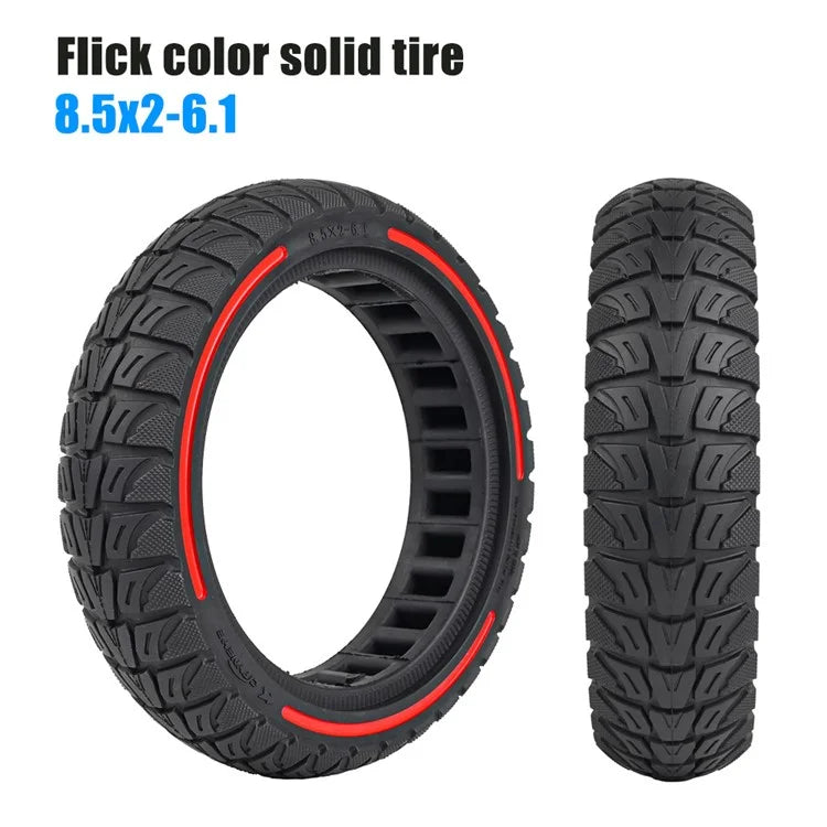 For Xiaomi M365 / Pro / Pro2 / 1S / Lite E-Scooter 8.5x2 Inch Anti-Slip Wheel Replacement Rubber Tire