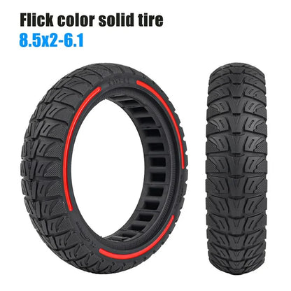 For Xiaomi M365 / Pro / Pro2 / 1S / Lite E-Scooter 8.5x2 Inch Anti-Slip Wheel Replacement Rubber Tire