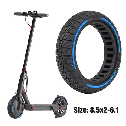 For Xiaomi M365 / Pro / Pro2 / 1S / Lite E-Scooter 8.5x2 Inch Anti-Slip Wheel Replacement Rubber Tire