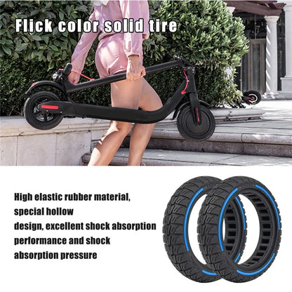 For Xiaomi M365 / Pro / Pro2 / 1S / Lite E-Scooter 8.5x2 Inch Anti-Slip Wheel Replacement Rubber Tire