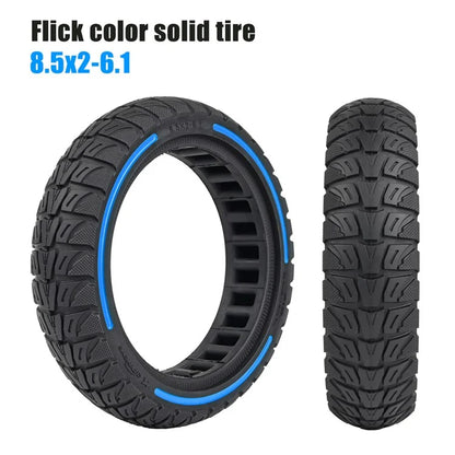 For Xiaomi M365 / Pro / Pro2 / 1S / Lite E-Scooter 8.5x2 Inch Anti-Slip Wheel Replacement Rubber Tire