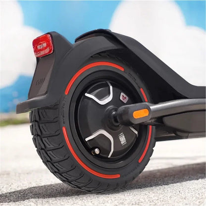 For Niu Electric Kick Scooter 9.5*2.5-6.1 Rubber Tire Honeycomb Shock Absorption Inflation Free Tyre