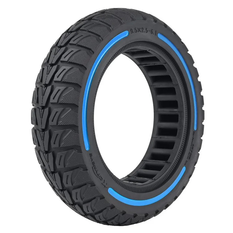 For Niu Electric Kick Scooter 9.5*2.5-6.1 Rubber Tire Honeycomb Shock Absorption Inflation Free Tyre