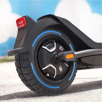 For Niu Electric Kick Scooter 9.5*2.5-6.1 Rubber Tire Honeycomb Shock Absorption Inflation Free Tyre