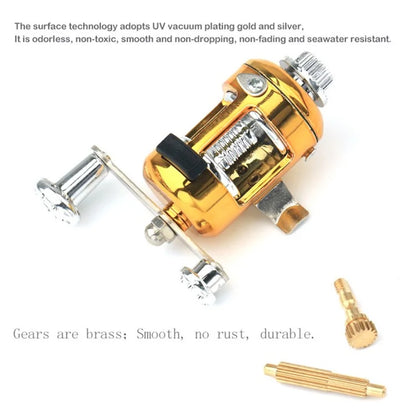 A-P 1m Fishing Rod Reel Combo Set Telescopic Portable Pocket Pen Style Fishing Rod Pole