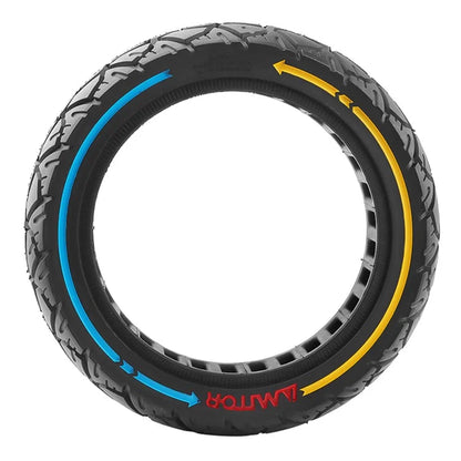 AMITOR 10-inch Electric Scooter Anti-Slip Rubber Off-Road Tire, 60 / 70-7 48.5mm Slot