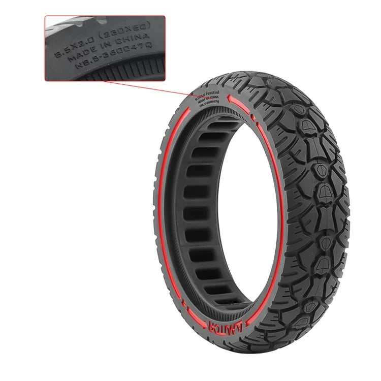 AMITOR 8.5-Inch Electric Scooter Off-Raod Tire Replacement Wheel for 36mm Slot