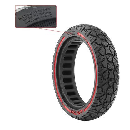 AMITOR 8.5-Inch Electric Scooter Off-Raod Tire Replacement Wheel for 36mm Slot