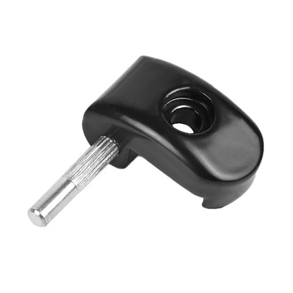 LYXM157 For Xiaomi M365 Electric Scooter Front Folding Hook Lock 304 Stainless Steel Buckle Latch Kit - Black
