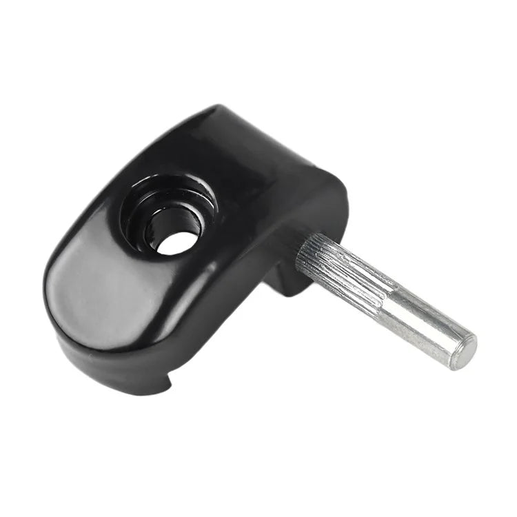 LYXM157 For Xiaomi M365 Electric Scooter Front Folding Hook Lock 304 Stainless Steel Buckle Latch Kit - Black