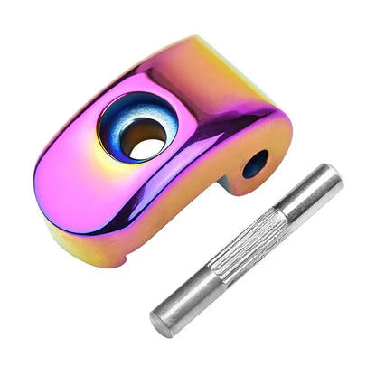 LYXM157 For Xiaomi M365 Electric Scooter Front Folding Hook Lock 304 Stainless Steel Buckle Latch Kit - Colorful