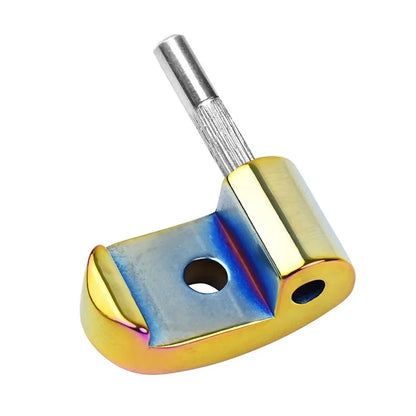 LYXM157 For Xiaomi M365 Electric Scooter Front Folding Hook Lock 304 Stainless Steel Buckle Latch Kit - Colorful