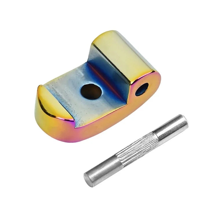 LYXM157 For Xiaomi M365 Electric Scooter Front Folding Hook Lock 304 Stainless Steel Buckle Latch Kit - Colorful